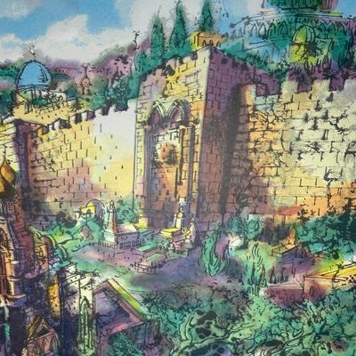 LOT 380: 4 Signed Prints by Josie Stern