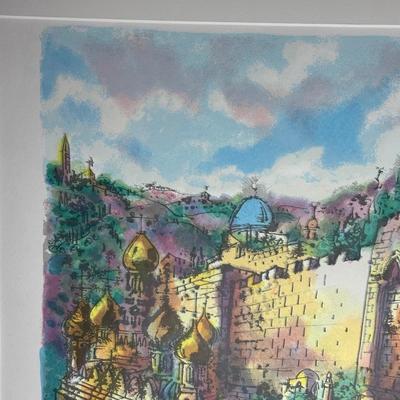 LOT 380: 4 Signed Prints by Josie Stern