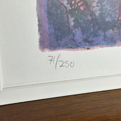 LOT 380: 4 Signed Prints by Josie Stern
