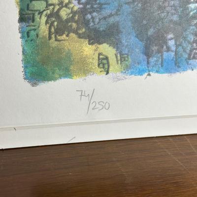 LOT 380: 4 Signed Prints by Josie Stern