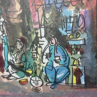 LOT 380: 4 Signed Prints by Josie Stern