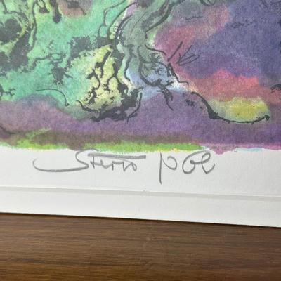 LOT 380: 4 Signed Prints by Josie Stern