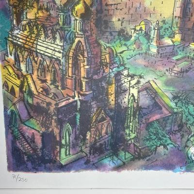 LOT 380: 4 Signed Prints by Josie Stern