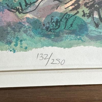 LOT 380: 4 Signed Prints by Josie Stern