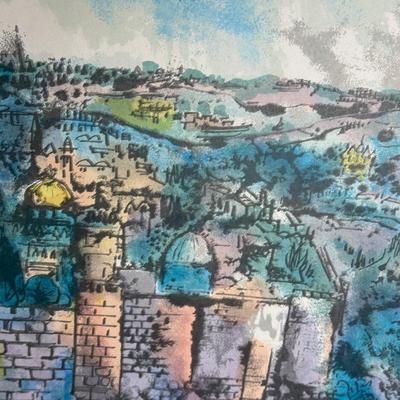 LOT 380: 4 Signed Prints by Josie Stern