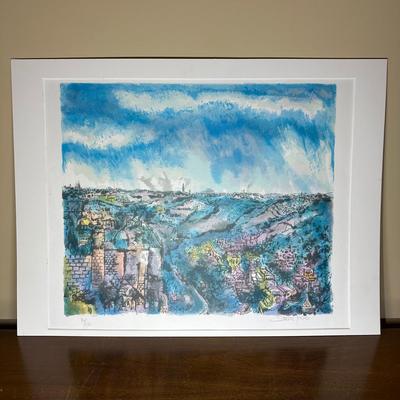 LOT 380: 4 Signed Prints by Josie Stern