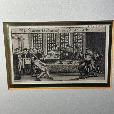 LOT 382: Western Synagogue Print & More