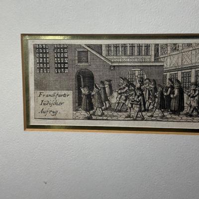 LOT 382: Western Synagogue Print & More