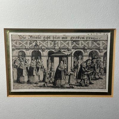 LOT 382: Western Synagogue Print & More