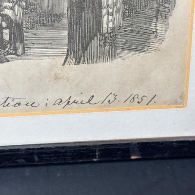LOT 382: Western Synagogue Print & More