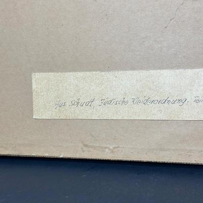 LOT 382: Western Synagogue Print & More
