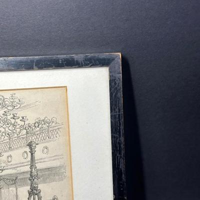 LOT 382: Western Synagogue Print & More