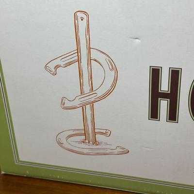 LOT 383: Restoration Hardware Horseshoe Set New in Box