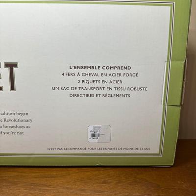LOT 383: Restoration Hardware Horseshoe Set New in Box