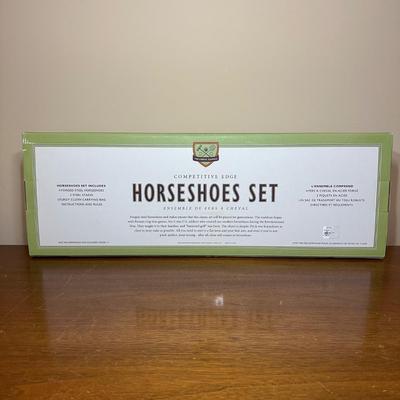 LOT 383: Restoration Hardware Horseshoe Set New in Box