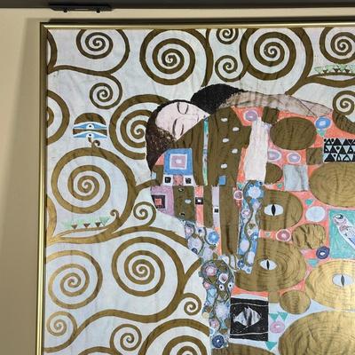 LOT 385: 3 Framed Prints by Gustav Klimt
