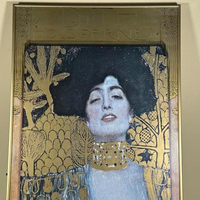 LOT 385: 3 Framed Prints by Gustav Klimt