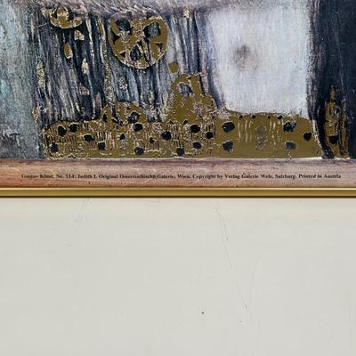 LOT 385: 3 Framed Prints by Gustav Klimt