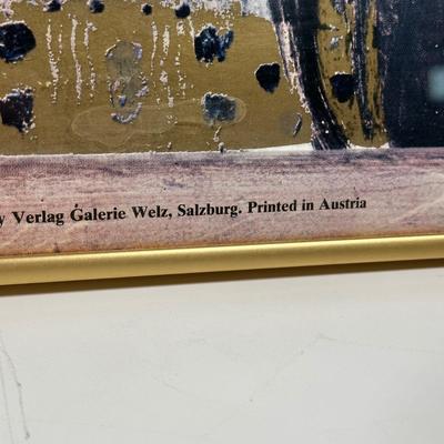 LOT 385: 3 Framed Prints by Gustav Klimt