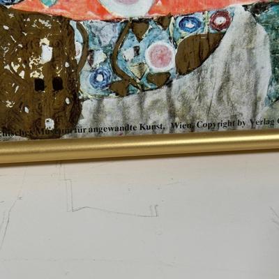 LOT 385: 3 Framed Prints by Gustav Klimt