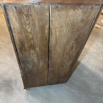 LOT 386 Antique Corner Cabinet