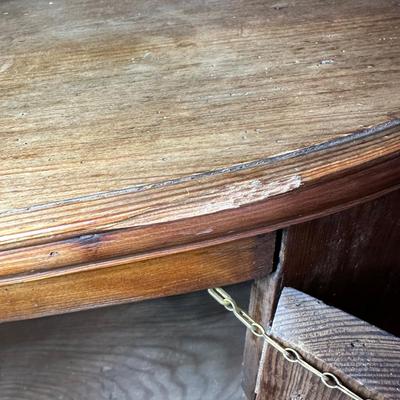 LOT 386 Antique Corner Cabinet