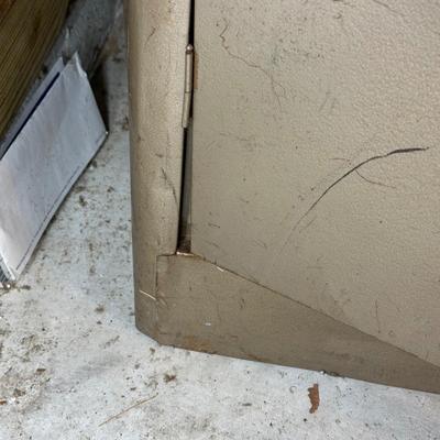 LOT 387: 2 Two Door Steel Cabinets