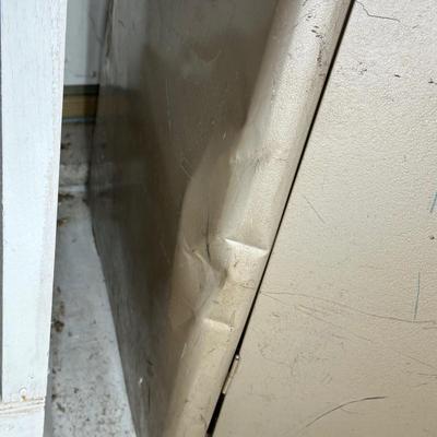 LOT 387: 2 Two Door Steel Cabinets