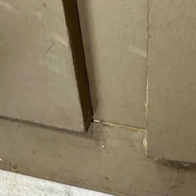 LOT 387: 2 Two Door Steel Cabinets