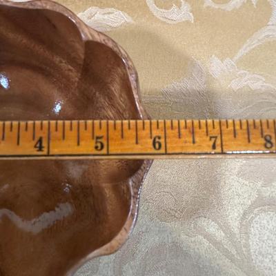 LOT 388: Vintage Scalloped Salad Bowl Set w/ Glass Oil & Vinegar Cruet & More