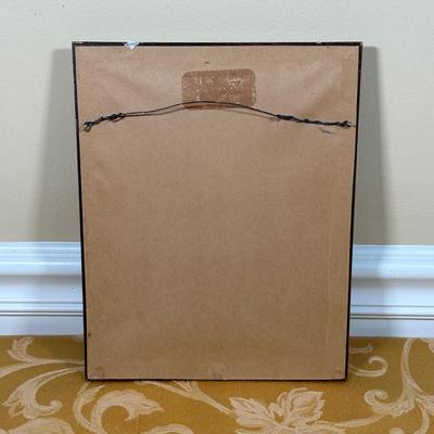 LOT 390: 4 Vintage Woodblock Prints Signed by Artist