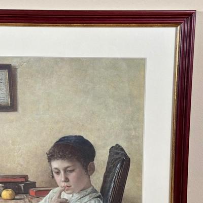 LOT 391: 2 Framed Prints by Isador Kaufmann