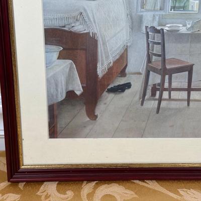 LOT 391: 2 Framed Prints by Isador Kaufmann