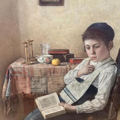 LOT 391: 2 Framed Prints by Isador Kaufmann