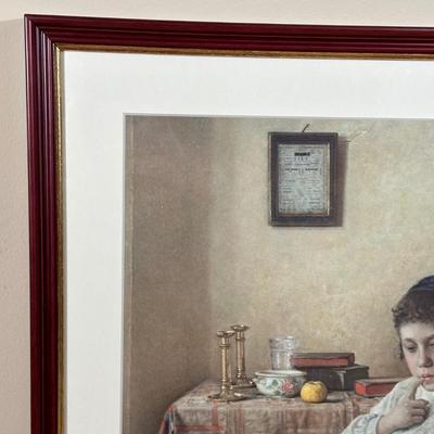 LOT 391: 2 Framed Prints by Isador Kaufmann