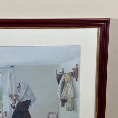 LOT 391: 2 Framed Prints by Isador Kaufmann