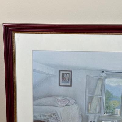 LOT 391: 2 Framed Prints by Isador Kaufmann