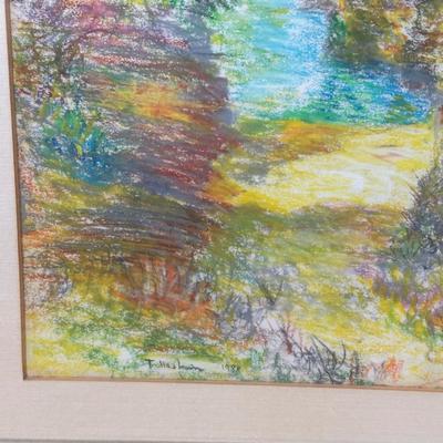 LOT 392: Cortland Butterfield Watercolor Signed Painting & Signed Watercolor Painting