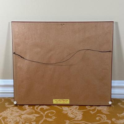 LOT 392: Cortland Butterfield Watercolor Signed Painting & Signed Watercolor Painting