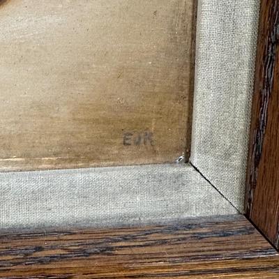 LOT 393: Still Life Oil Painting Signed by EJ Paprocki