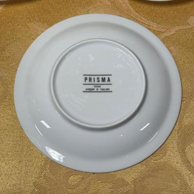 LOT 395: Mikasa & Prisma Teacup/Saucer Sets