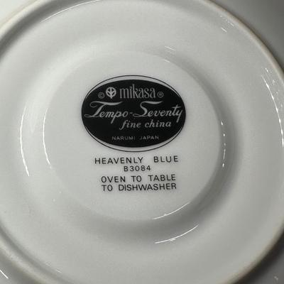 LOT 395: Mikasa & Prisma Teacup/Saucer Sets