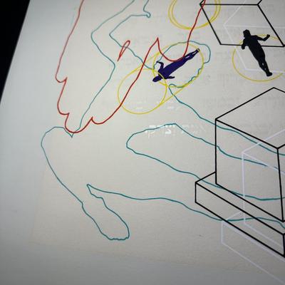 LOT 402: “Bar Mitzvah” by Ben Schonzeit Signed Print