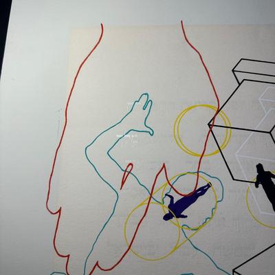 LOT 402: “Bar Mitzvah” by Ben Schonzeit Signed Print