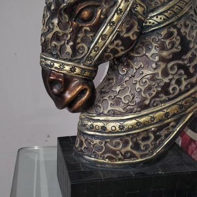 Handsome Horse Head Bookends