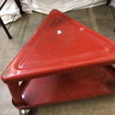 Shop Metal Triangle Rolling Seat