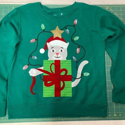 Christmas Cat Sweater