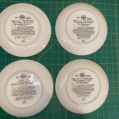 Dog Collector Plates