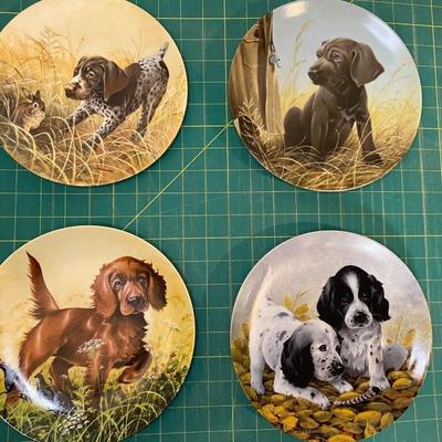 Dog Collector Plates