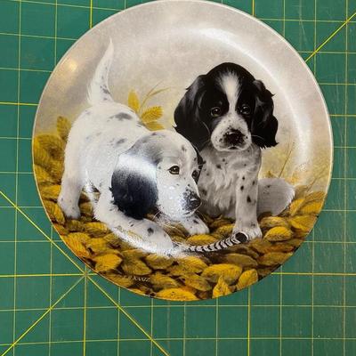 Dog Collector Plates
